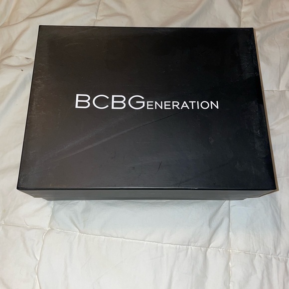 BCBGeneration Black lace up heels - Picture 5 of 5